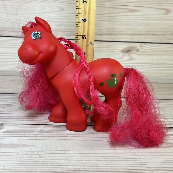 Vintage Magic Meadow Pony 1993 Red Apple Fakie M1 Cabbage Patch Kids CPK Heart - Picture 6 of 9